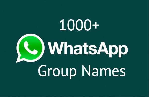 Best 500+ WhatsApp Group Names (Family, friends And Funny)