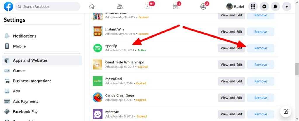 How To Disconnect Spotify from Facebook