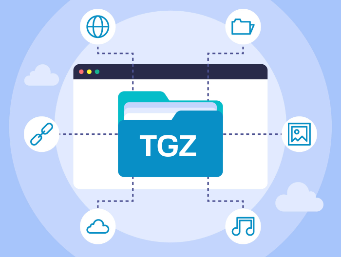 How to open TGZ files in Windows