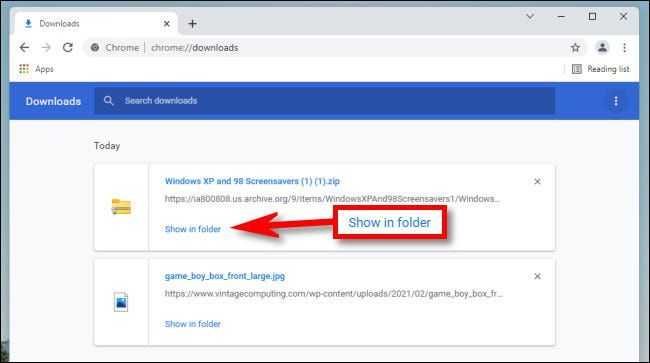 How To View Google Chrome download history