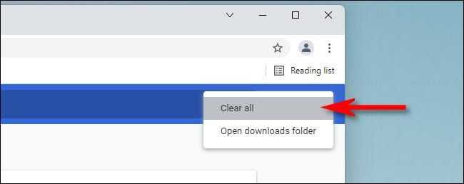 How to delete downloads in Chrome
