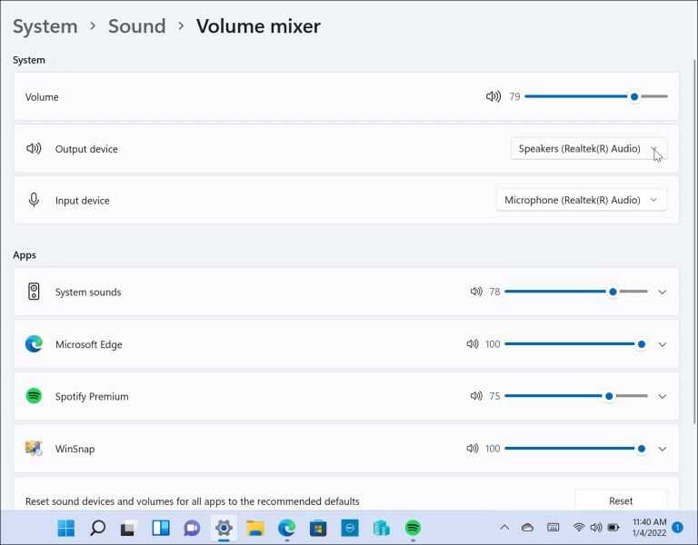 How To Restore Classic Volume Mixer in Windows 11