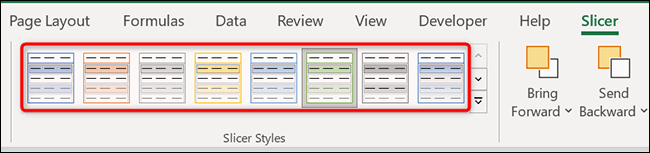 How to create slicers in Microsoft Excel