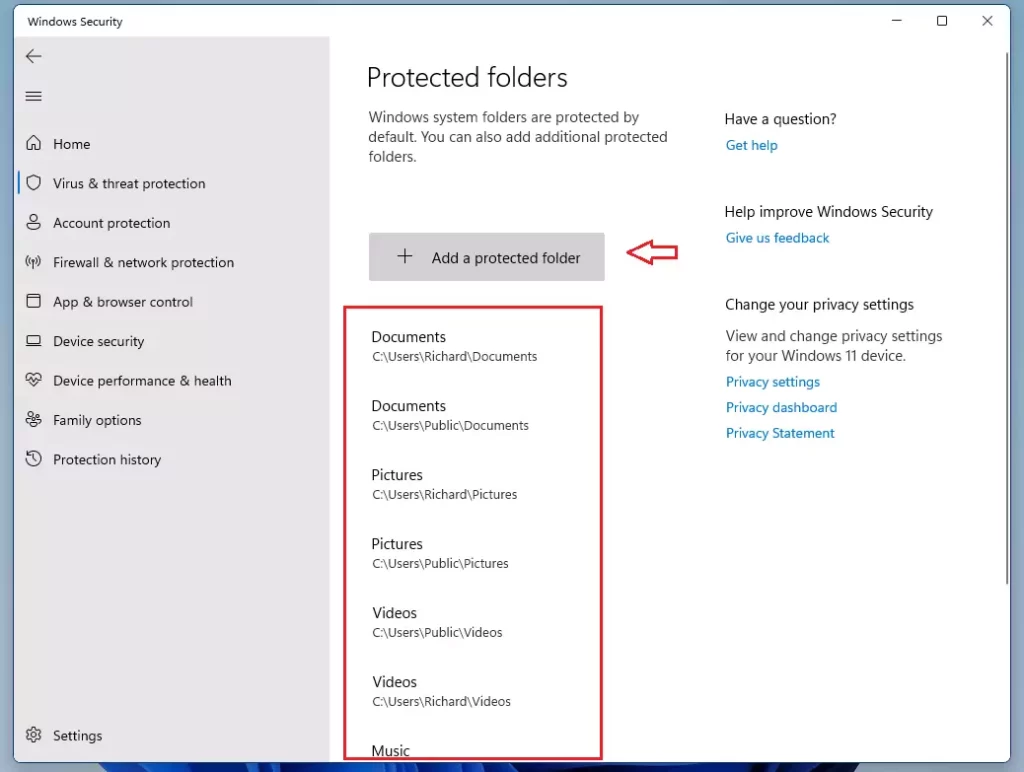 How to Enable Ransomware Protection in Windows 11
