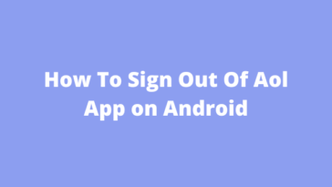 How To Sign Out Of Aol App on Android