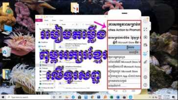 how to install khmer font on android