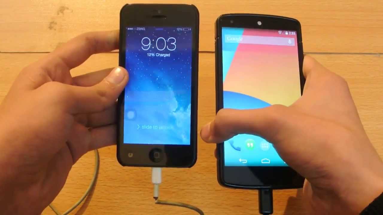 How To Charge an iPhone With a Android Charger