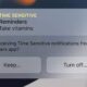 How To Turn Off Time Sensitive Notifications