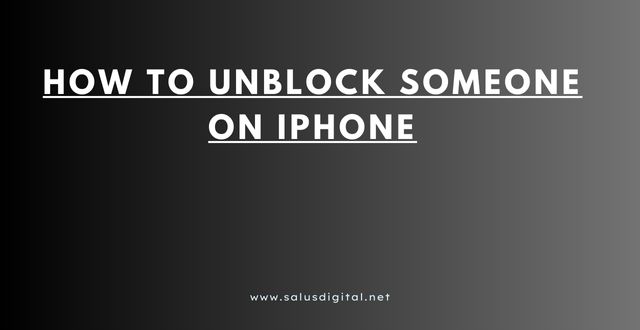 How to Unblock Someone on iPhone