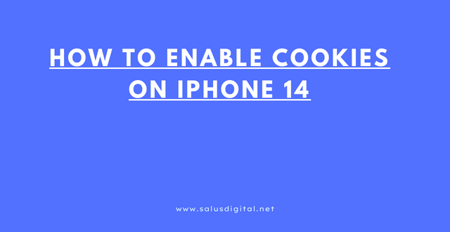 How to Enable Cookies on iPhone 14
