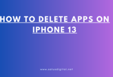 How To Delete Apps on iPhone 13