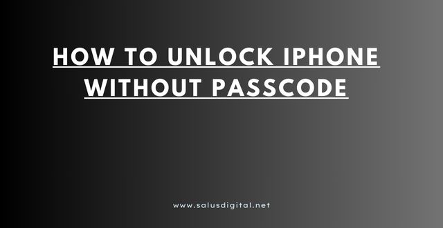 How to Unlock iPhone Without Passcode