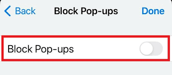 How to Allow Pop-Ups on iPhone